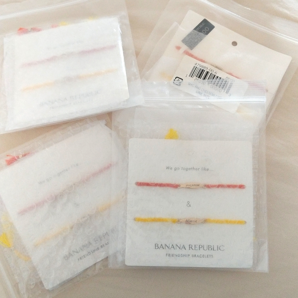 NWT Banana Republic Friendship Kids Bracelets
